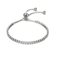 Load image into Gallery viewer, MissCyCy Fashion Heart Crystal Bracelets for Women Luxurious Rose Gold Color Bracelets &amp; Bangles Bridal Wedding Jewelry Gift