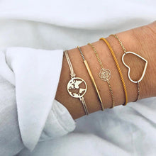 Load image into Gallery viewer, Vogue Women Bead Bracelet 30 Kind Set Vintage Jewelry Boho Turtle Map Charm Bracelets &amp; Bangles For Girl Chain Mujer Accessories