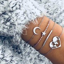 Load image into Gallery viewer, Vogue Women Bead Bracelet 30 Kind Set Vintage Jewelry Boho Turtle Map Charm Bracelets &amp; Bangles For Girl Chain Mujer Accessories