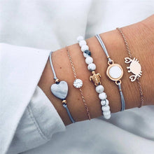 Load image into Gallery viewer, Vogue Women Bead Bracelet 30 Kind Set Vintage Jewelry Boho Turtle Map Charm Bracelets &amp; Bangles For Girl Chain Mujer Accessories