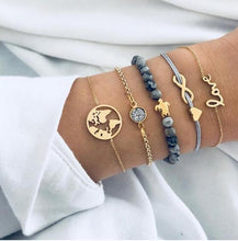 Load image into Gallery viewer, Vogue Women Bead Bracelet 30 Kind Set Vintage Jewelry Boho Turtle Map Charm Bracelets &amp; Bangles For Girl Chain Mujer Accessories