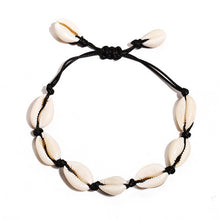 Load image into Gallery viewer, IF ME 2019 Ins Shell Bracelet for Women Femme Adjustable White Rope Seashell Bracelet Leg Ankle Bracelets Beach Jewelry